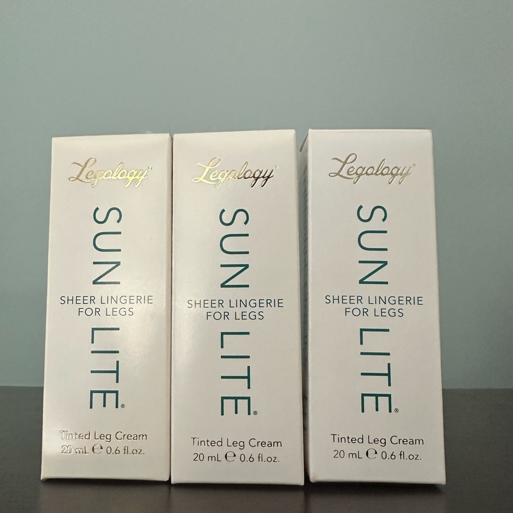 Legology Sun Lite Tinted Leg Cream Travel Size x 3